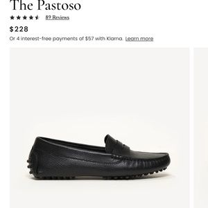 M.Gemi  Pataso womens Italian leather drivers/loafers size 39